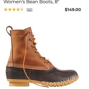 LL Bean Womens Duck Boot
